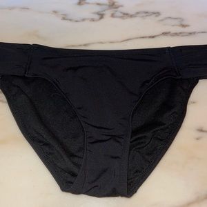 A.N.A. black bikini bottom size large